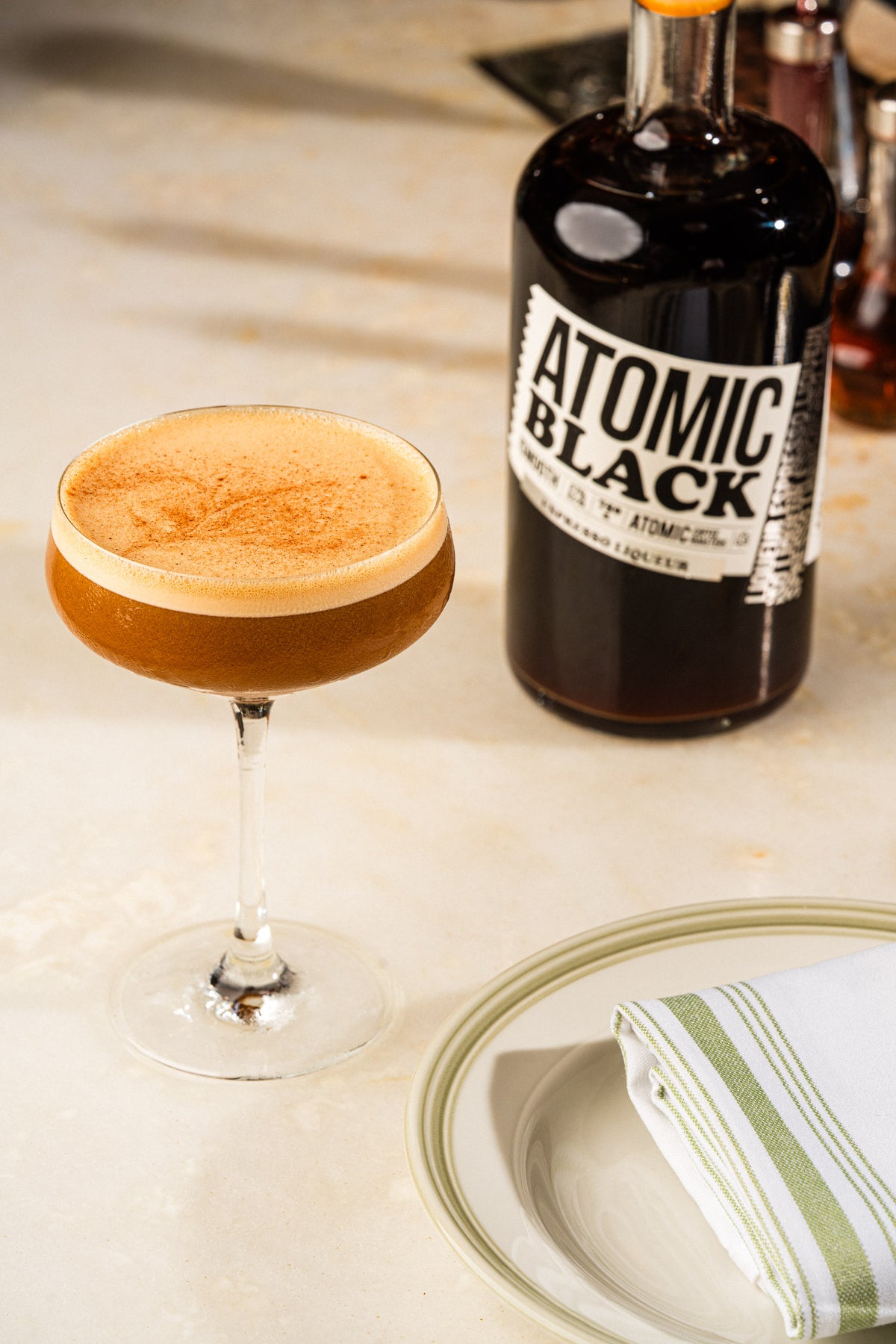 Spiced Apple Espresso Martini